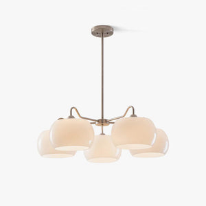 Nickel Persimmon Chandelier