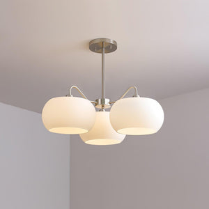 Nickel Persimmon Chandelier