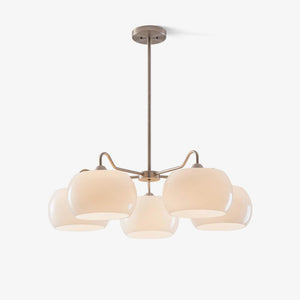 Nickel Persimmon Chandelier