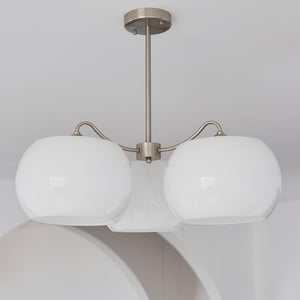 Nickel Persimmon Chandelier