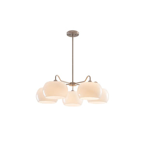 Nickel Persimmon Chandelier