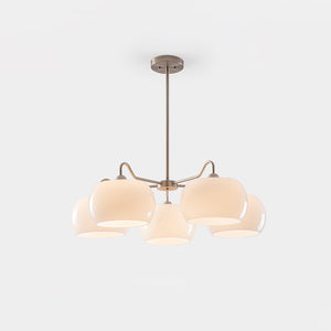 Nickel Persimmon Chandelier