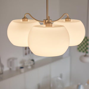 Nickel Persimmon Chandelier