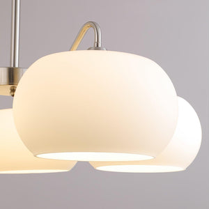 Nickel Persimmon Chandelier