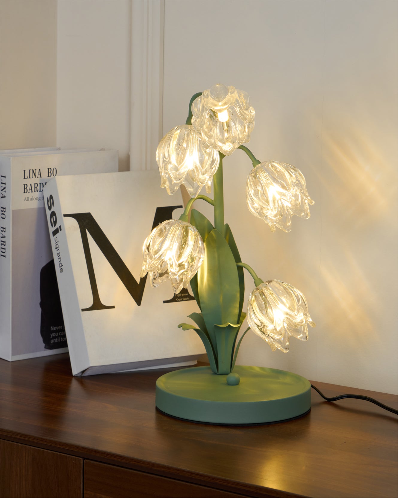 Niya Green Table Lamp