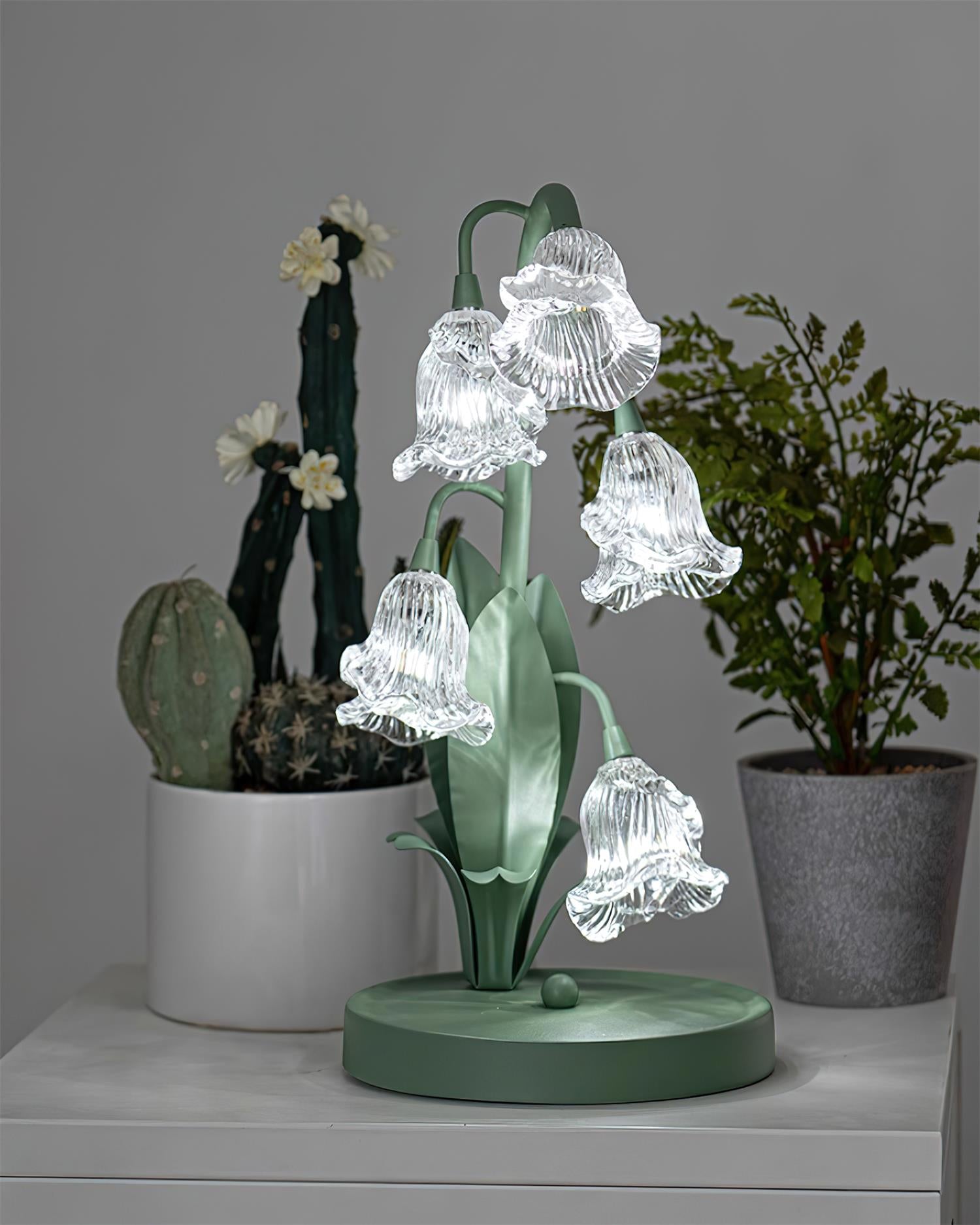 Niya Green Table Lamp