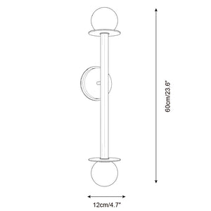 Nodes Double Wall Lamp