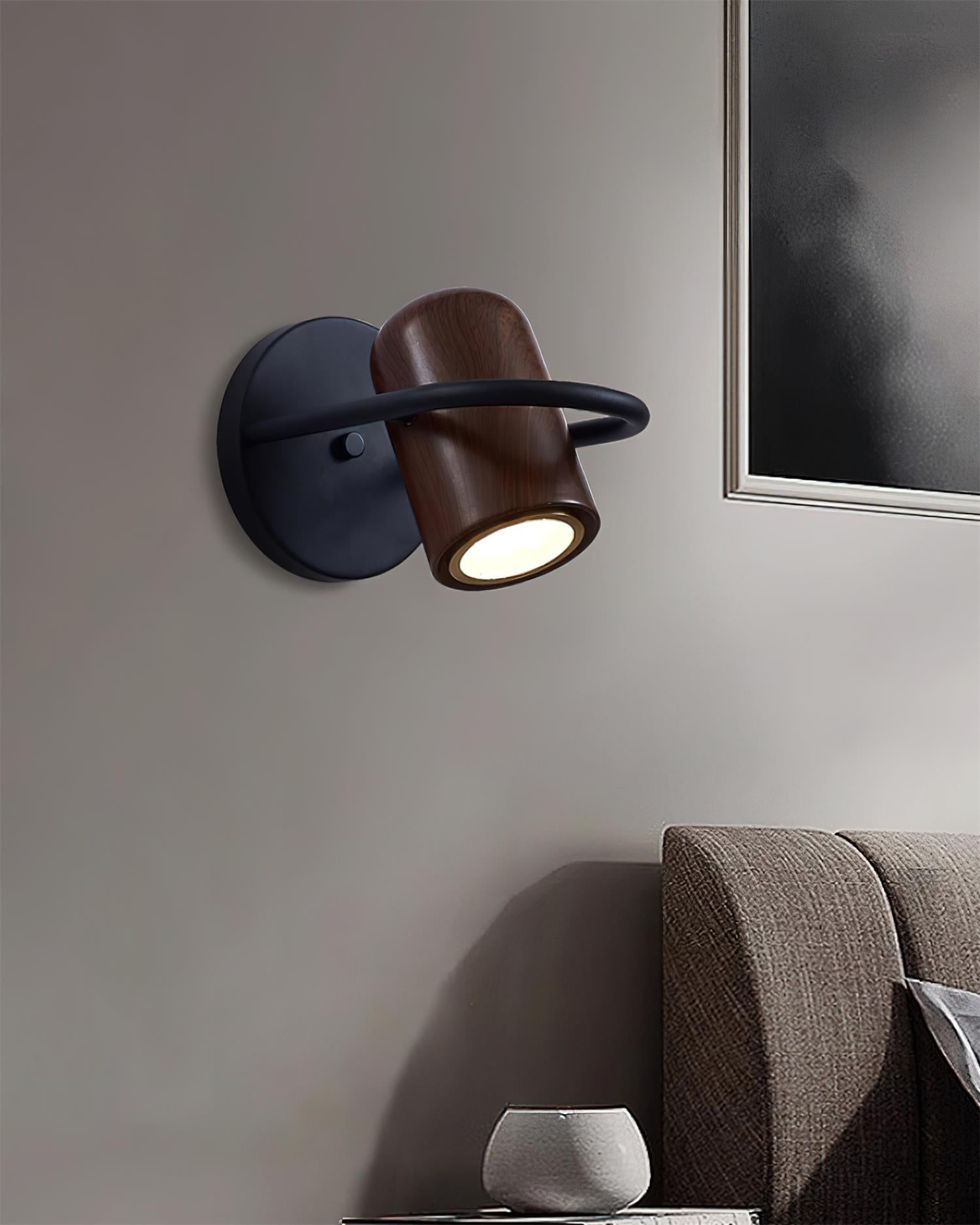 Noire Wall  Lamp 8.6″- 5.9″