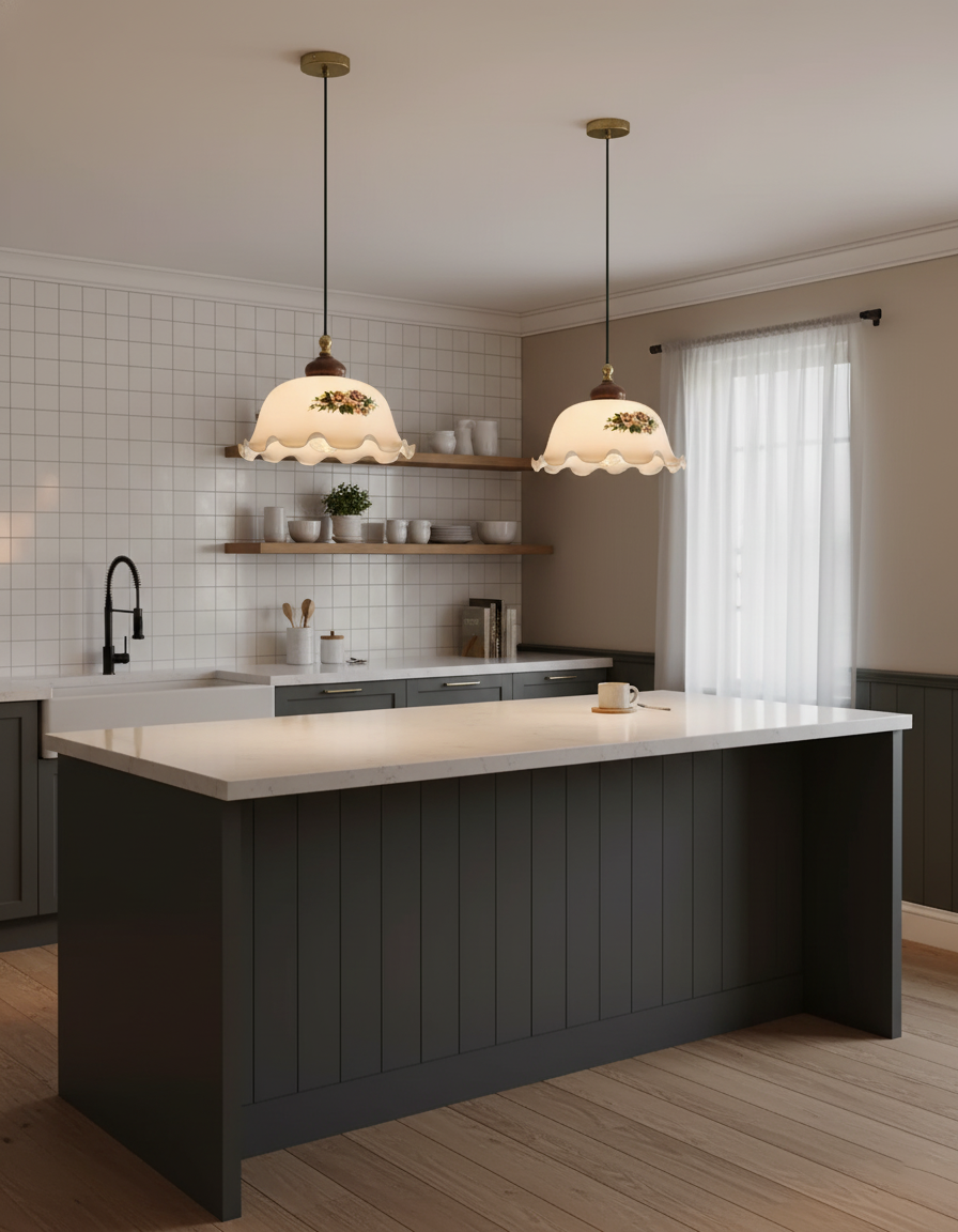 Nonna Floral Pendant Lamp