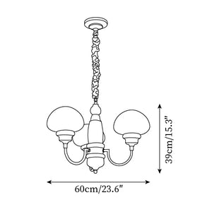 Nonna Mushroom Chandelier