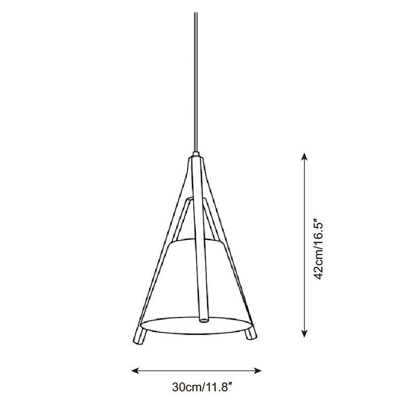 Norvello Pendant Lamp — Dimension drawings 1