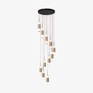 Noverian Travertine Chandelier