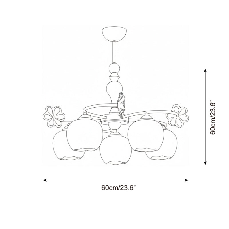 Nuvafleur Chandelier
