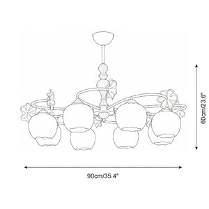 Nuvafleur Chandelier