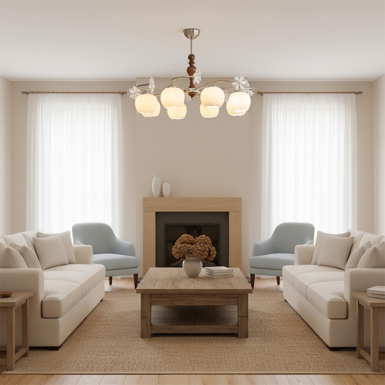 Nuvafleur Chandelier