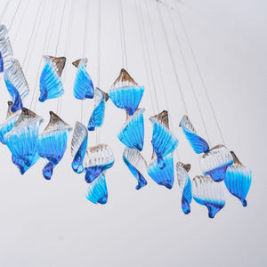 Ocean Drift Blown Glass Customize Chandelier
