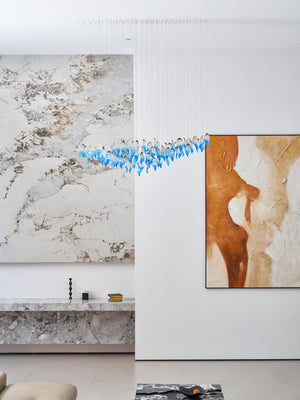 Ocean Drift Blown Glass Customize Chandelier