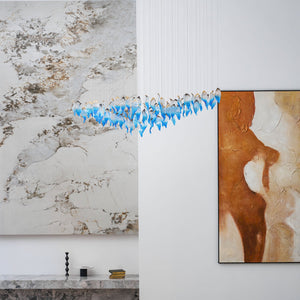 Ocean Drift Blown Glass Customize Chandelier