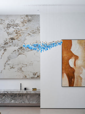 Ocean Drift Blown Glass Customize Chandelier