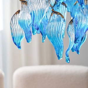 Ocean Drift Blown Glass Customize Chandelier