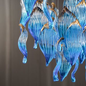 Ocean Drift Blown Glass Customize Chandelier
