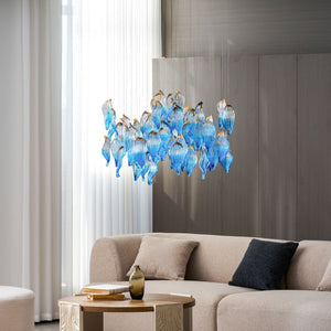 Ocean Drift Blown Glass Customize Chandelier