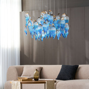 Ocean Drift Blown Glass Customize Chandelier