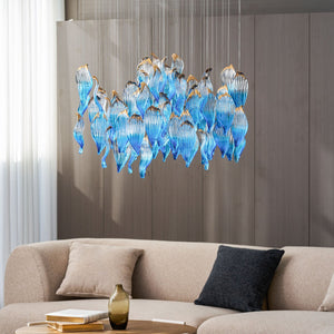 Ocean Drift Blown Glass Customize Chandelier