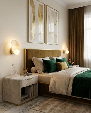 Olivia Alabaster Wall Sconce