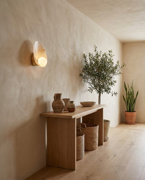 Olivia Alabaster Wall Sconce