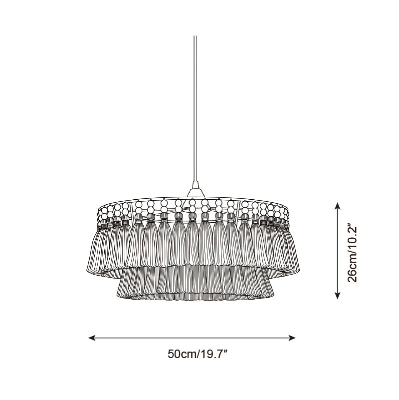 Olivienne Pendant Lamp — Dimension drawings 1