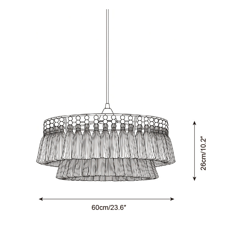 Olivienne Pendant Lamp — Dimension drawings 2