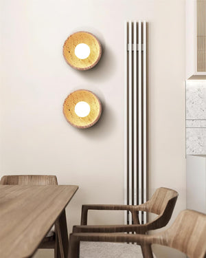 Ollina Travertine Wall Lamp