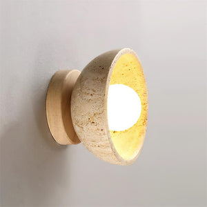 Ollina Travertine Wall Lamp