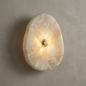 Onyvelle Alabaster Wall Sconce
