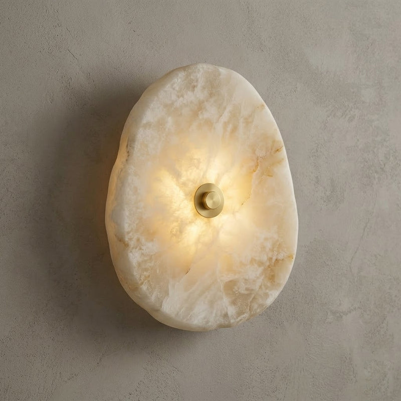 Onyvelle Alabaster Wall Sconce – detail 2