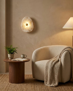 Onyvelle Alabaster Wall Sconce