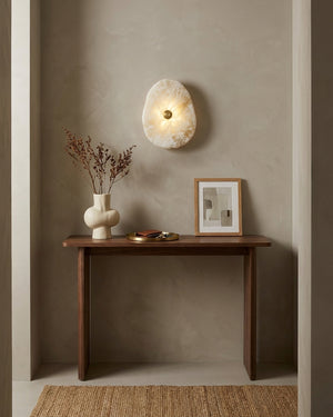 Onyvelle Alabaster Wall Sconce