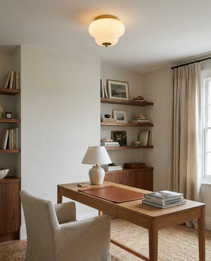 Opalique Semi-Flush Mount