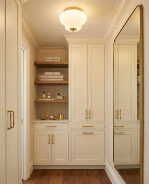 Opalique Semi-Flush Mount