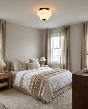 Opalique Semi-Flush Mount