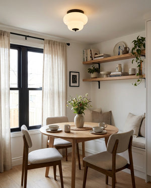 Opalique Semi-Flush Mount