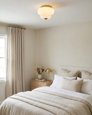 Opalique Semi-Flush Mount