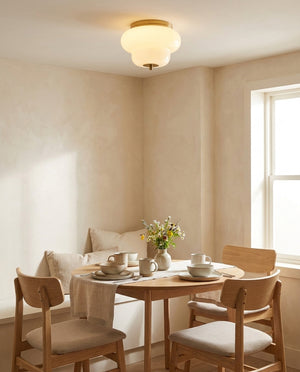 Opalique Semi-Flush Mount