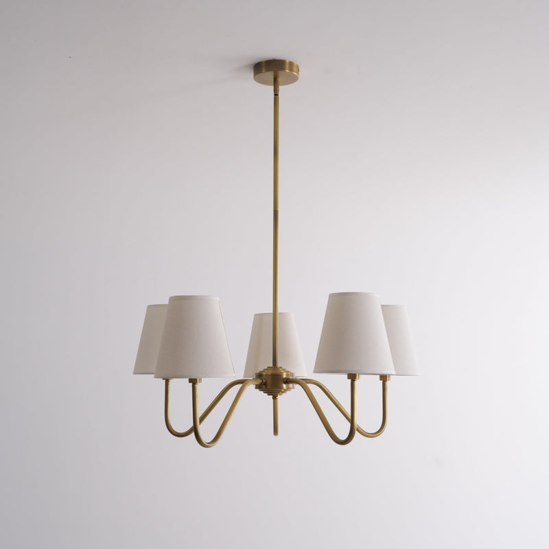 Opaluxe Brass Chandelier – detail 7