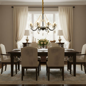 Opulence Crystal Chandelier