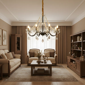 Opulence Crystal Chandelier