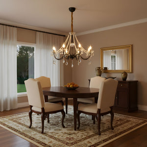 Opulence Crystal Chandelier