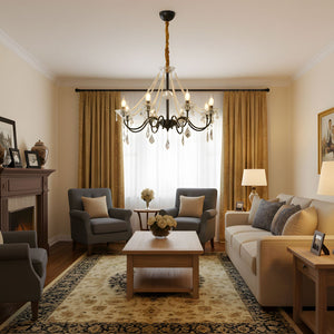 Opulence Crystal Chandelier