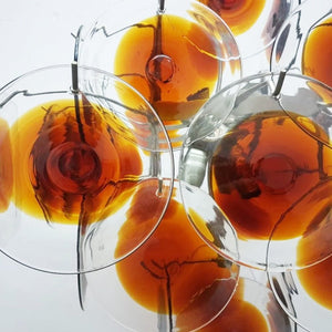 Vintage Murano-Style Glass Chandelier